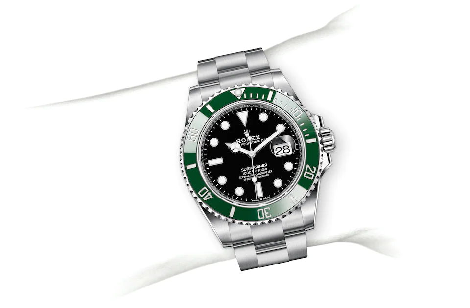 Rolex Submariner 126610LV Watch With Green Ceramic Bezel Debut