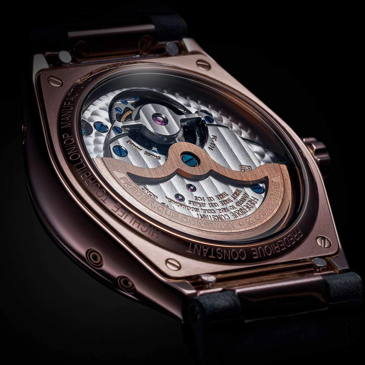 Frederique Constant Tourbillon Perpetual Calendar rose gold