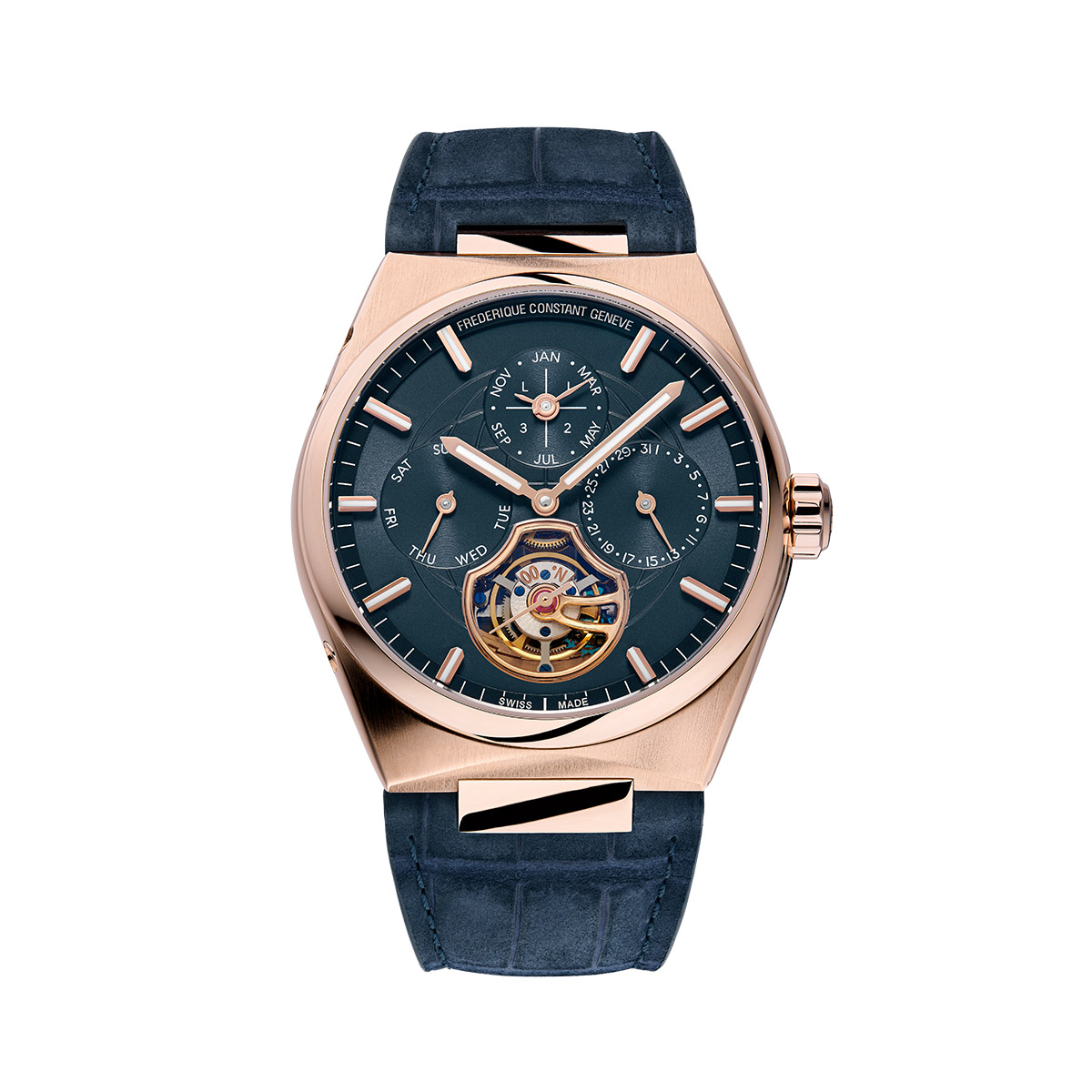 Frederique Constant Tourbillon Perpetual Calendar rose gold