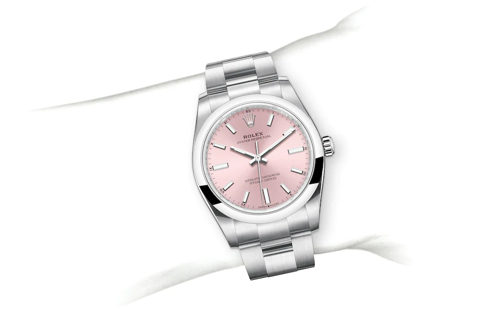 Rolex Oyster Perpetual 28 in Oystersteel, m276200-0004