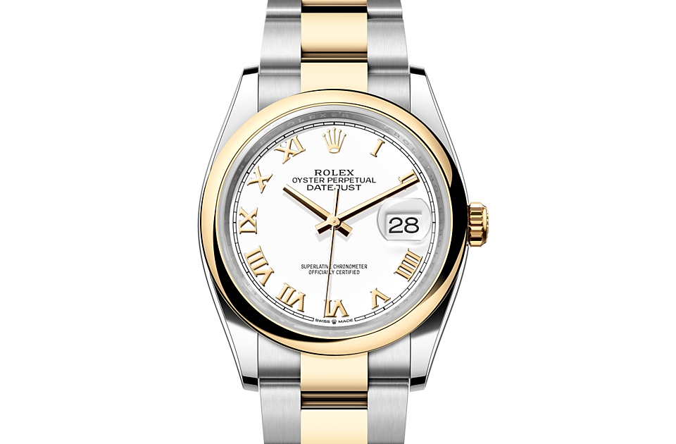 Rolex Datejust in Oystersteel and gold, M126233-0039