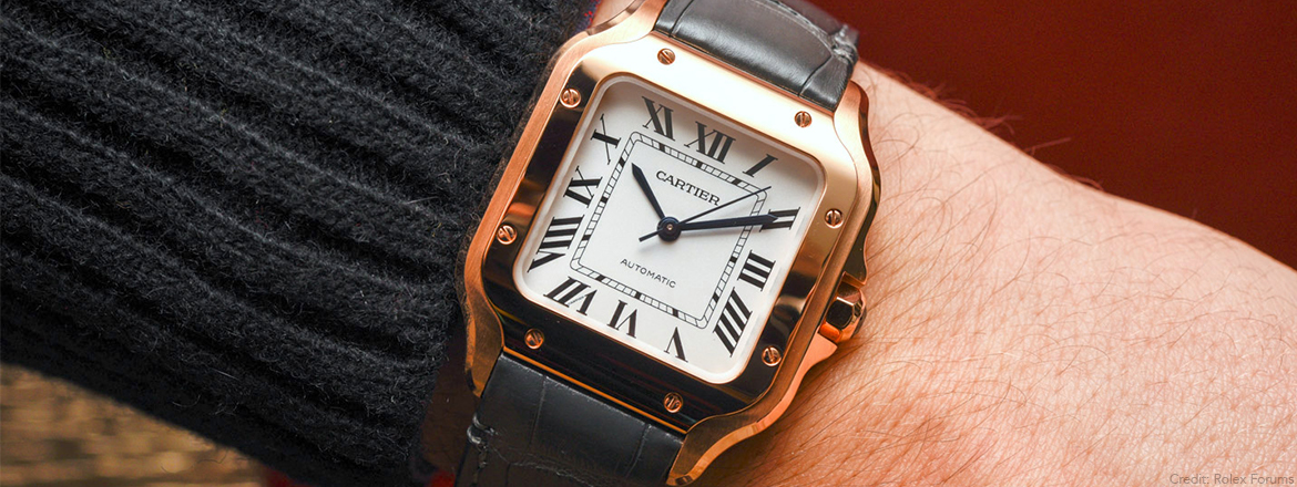 Gordon gekko clearance cartier santos