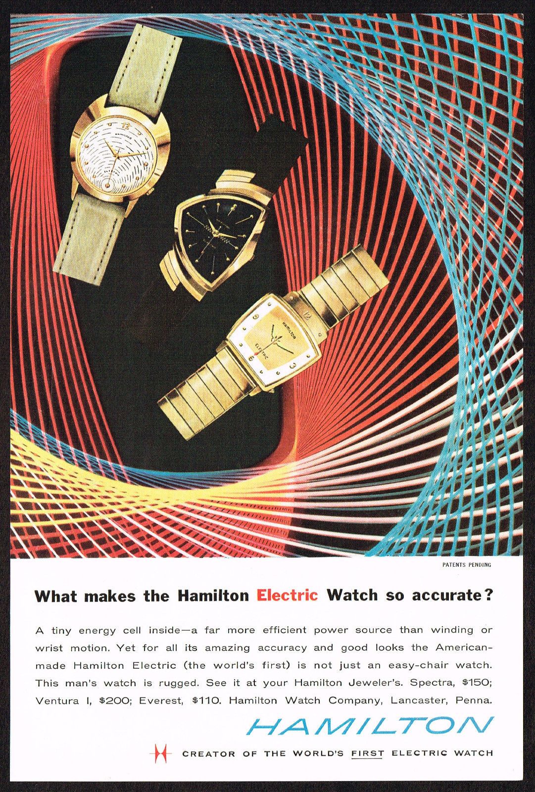 Hamilton electronic clearance watch