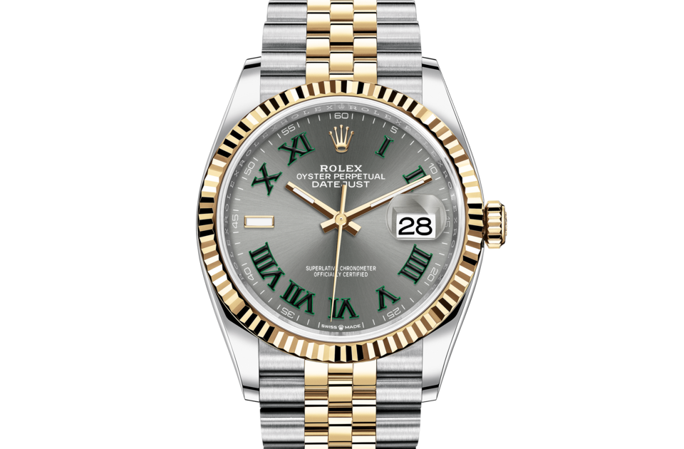 rolex datejust 36 yellow gold