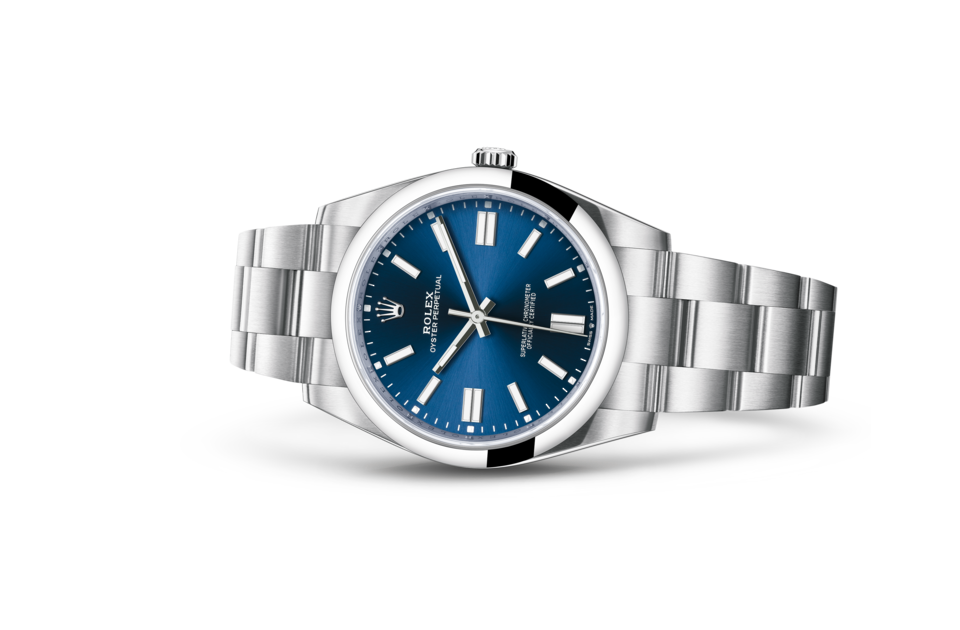 Rolex oyster blue online price