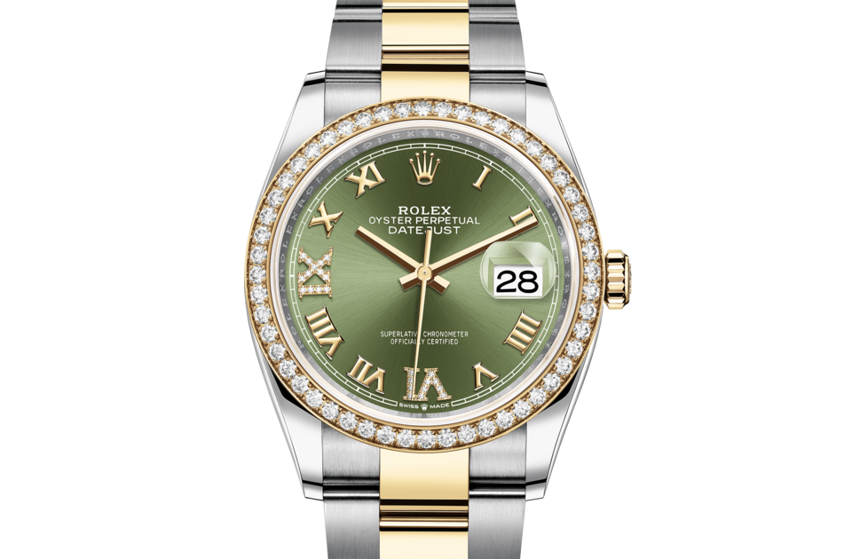 used rolex datejust gold