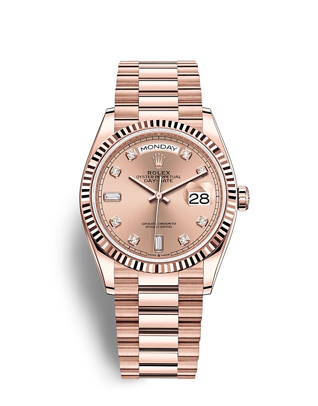 rolex rose gold price