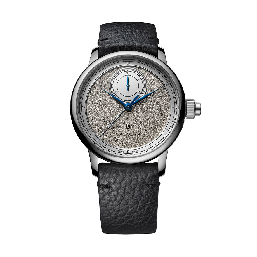 Le Chronographe Monopoussoir Louis Erard x Massena LAB Silver gallery 0