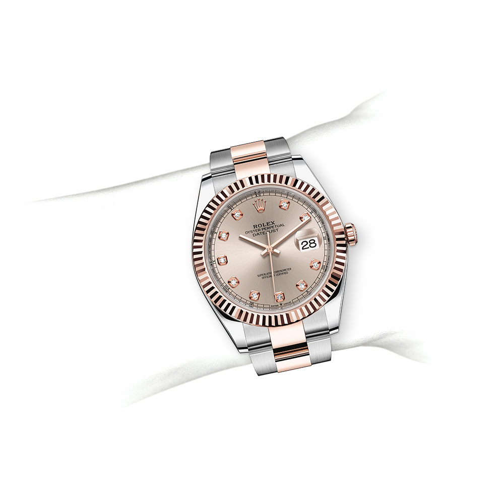 Rolex oyster 41mm oystersteel and everose gold new arrivals