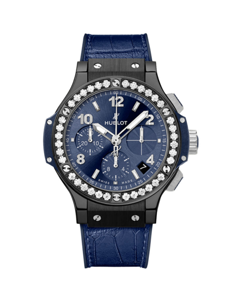 Hublot big discount bang blue diamond