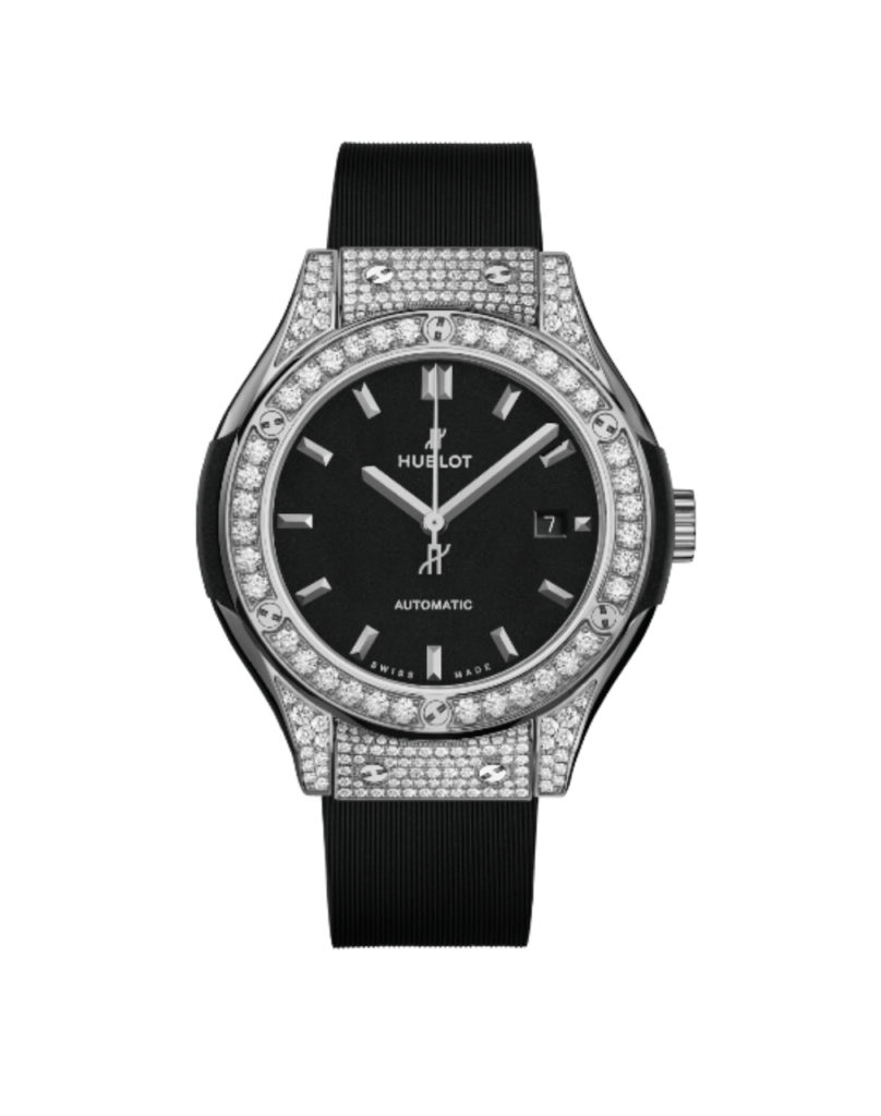 Hublot deals titanium pave