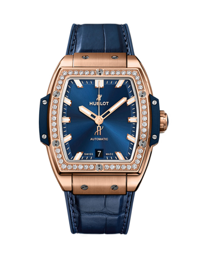 Hublot clearance blue gold