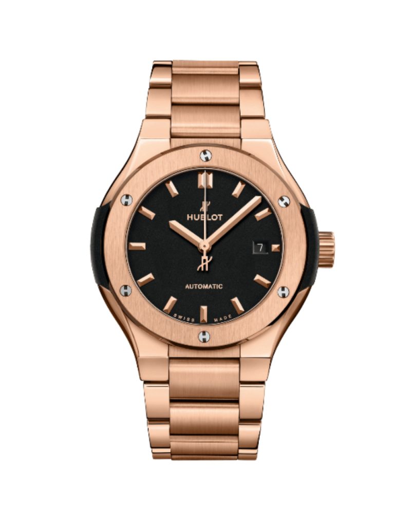 Hublot classic fusion sales king gold