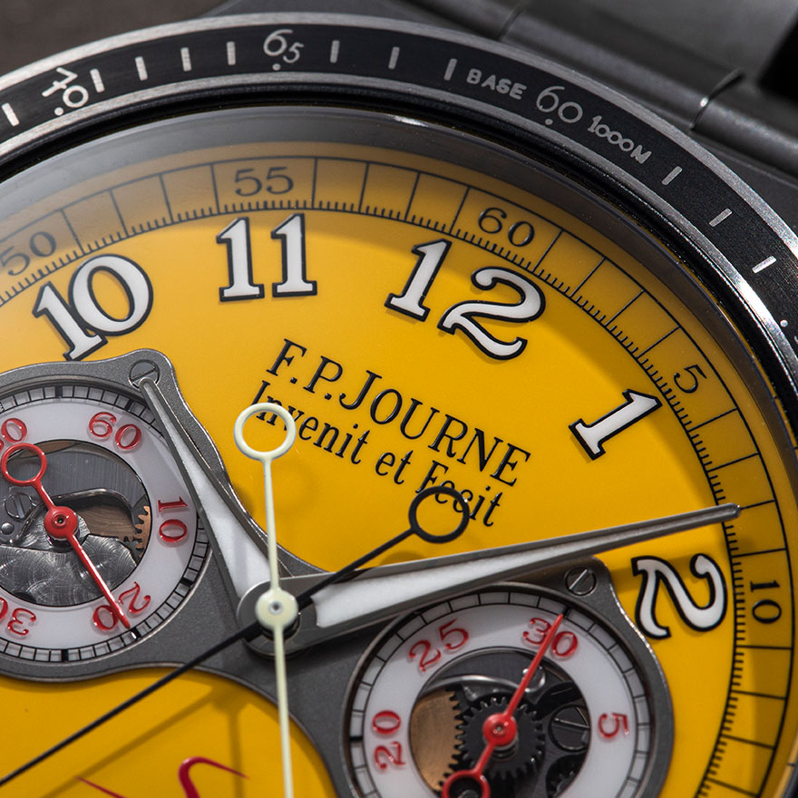 Fp journe yellow online dial