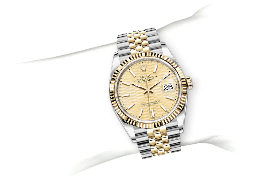 Rolex Datejust in Oystersteel and gold M126233 0039 The Hour