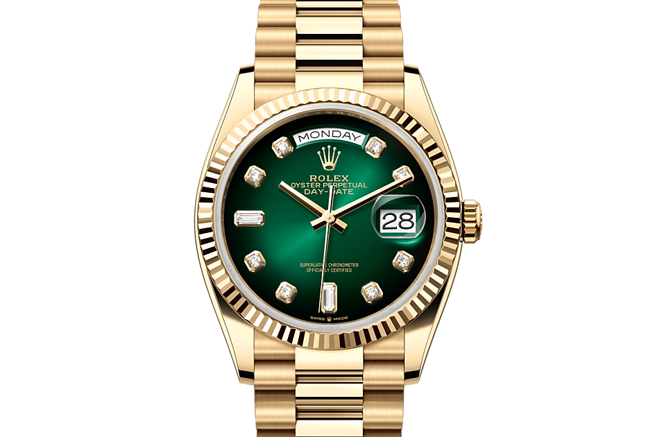 Rolex Day Date in Gold M128238 0069 The Hour Glass Malaysia