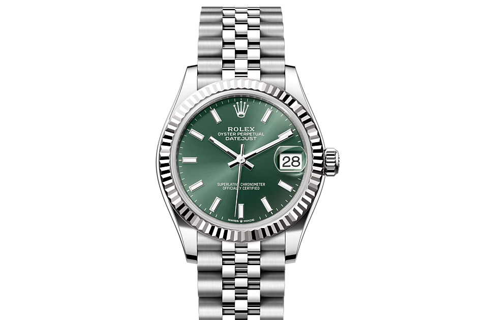 Rolex Datejust in Oystersteel, Oystersteel and gold, M278274-0018 | Hour Glass