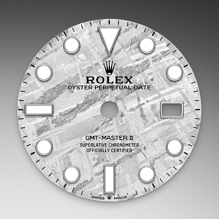 Rolex gmt sale meteorite dial