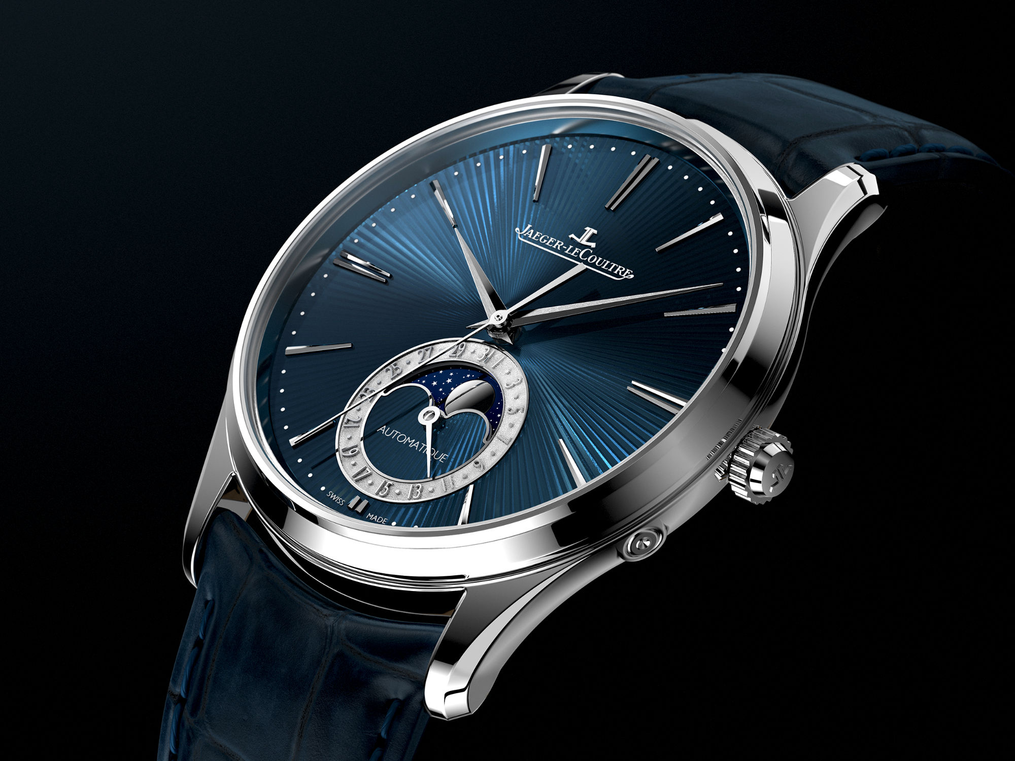 Once in a Blue Moon Jaeger LeCoultre Master Ultra Thin Moon