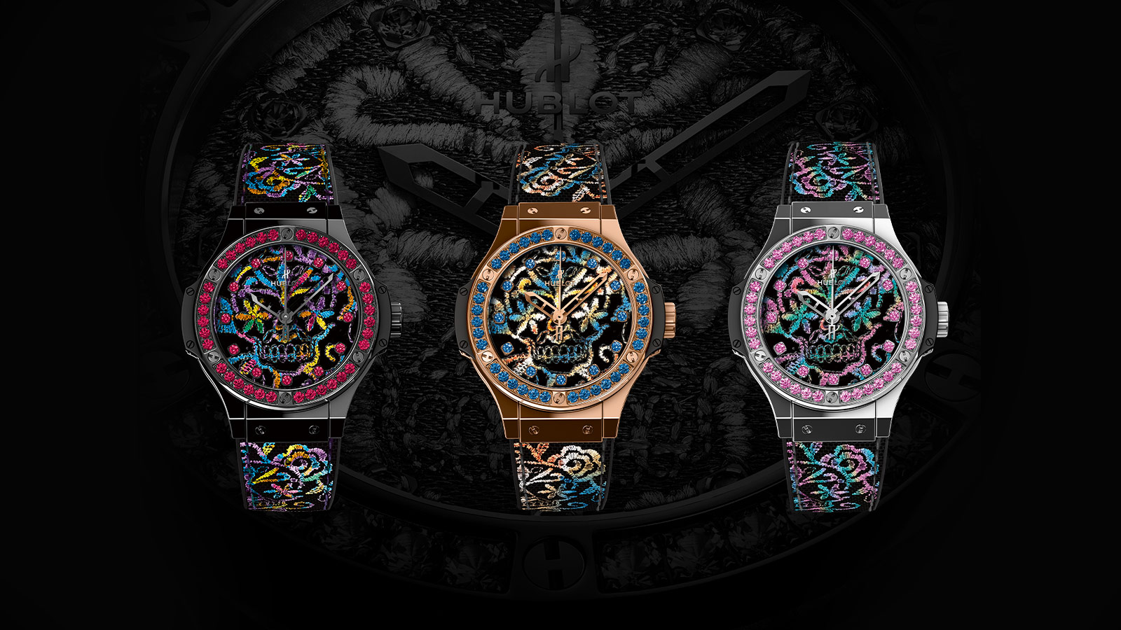 Hublot Big Bang Broderie Sugar Skull The Hour Glass New Zealand