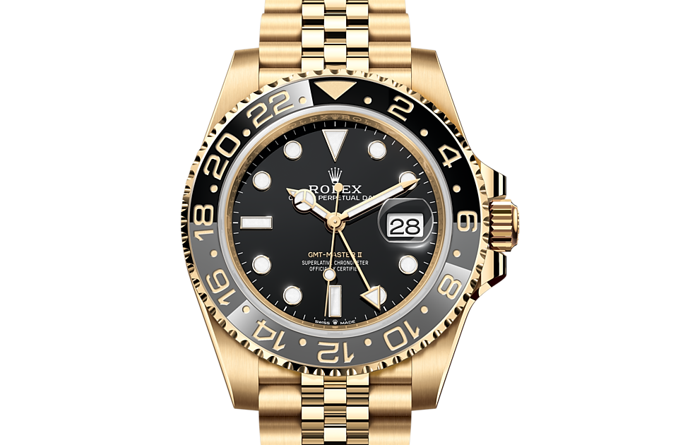 Rolex GMT Master II in Gold M126718GRNR 0001 The Hour Glass New