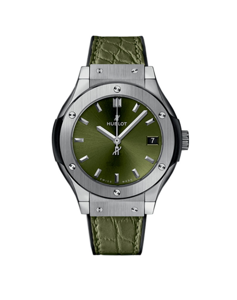 Hublot green sale classic fusion