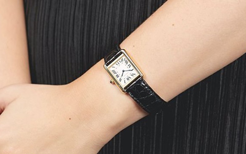 unconscious on X: Today's our wrist watches are the Cartier Tank Solo LM  and SM.  / X