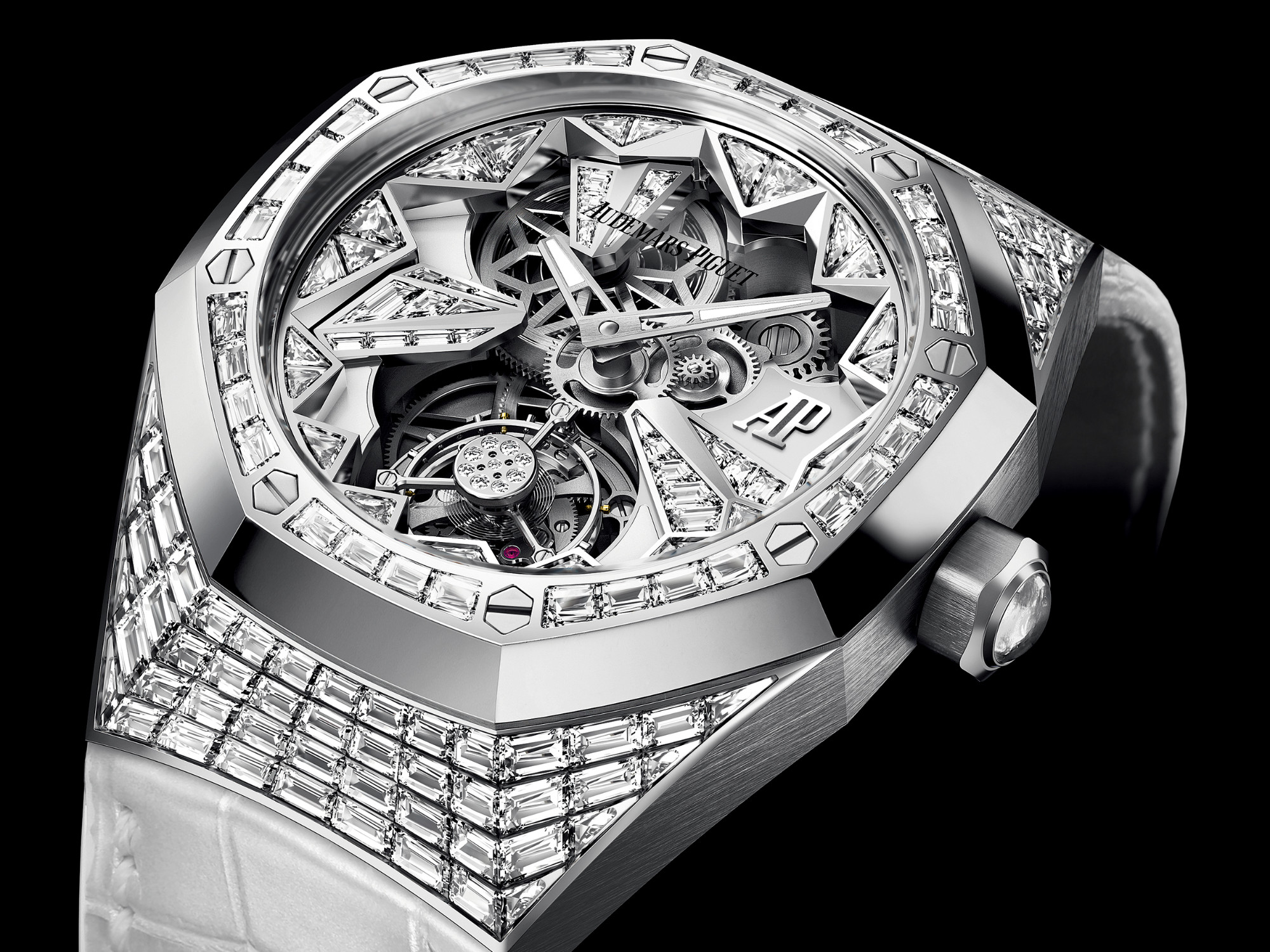 Audemars Piguet Introduces the Royal Oak Concept Frosted Gold Flying  Tourbillon