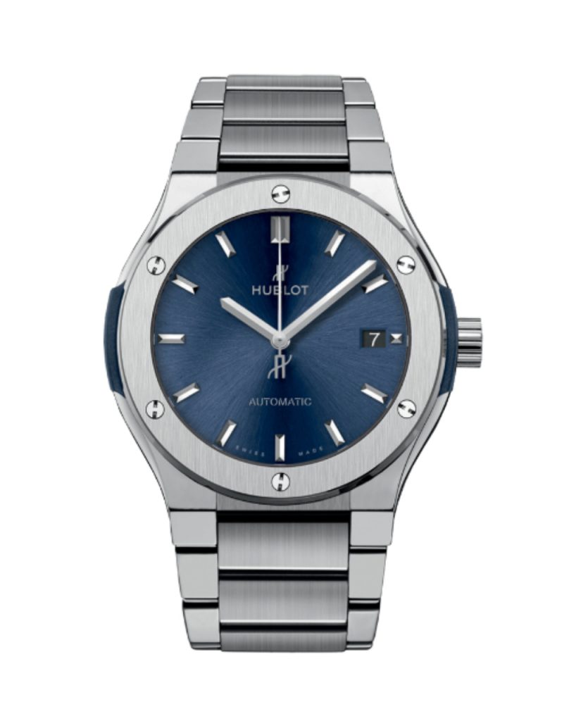 Hublot classic clearance fusion 42mm blue