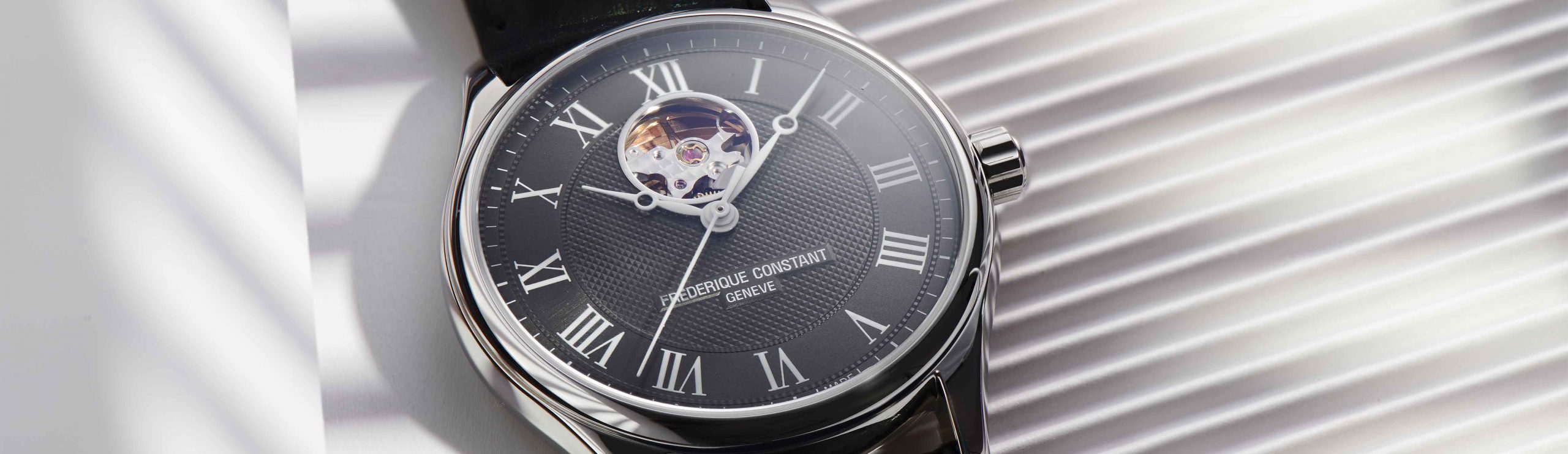 Frederique constant classics sale black dial men's watch