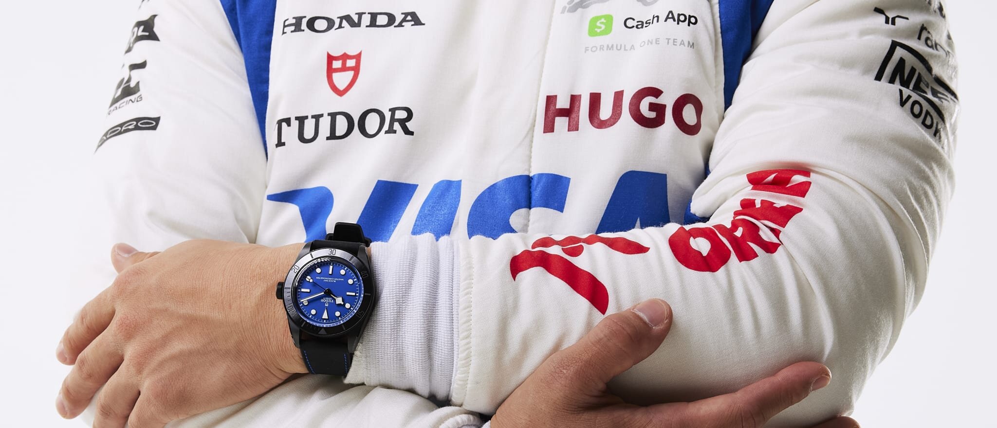 Tudor introduces the Black Bay Ceramic “Blue” for the Visa Cash App RB F1 Team