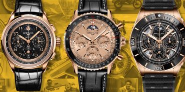 Breitling Celebrates “140 Years of Firsts” with 3 Flagship Watches