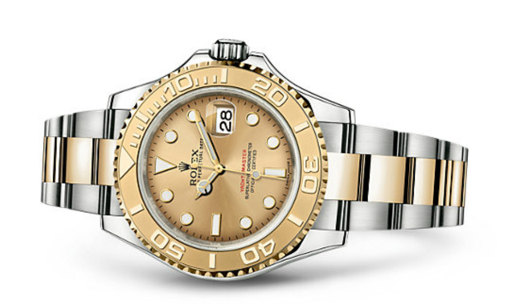 gold rolex yachtmaster for sale